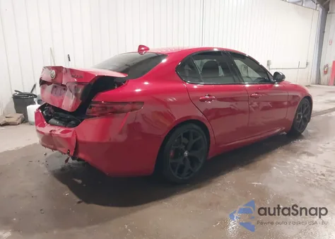 2020 Alfa Romeo Giulia Rwd from USA, damaged, VIN ZARFAMAN8L7631119